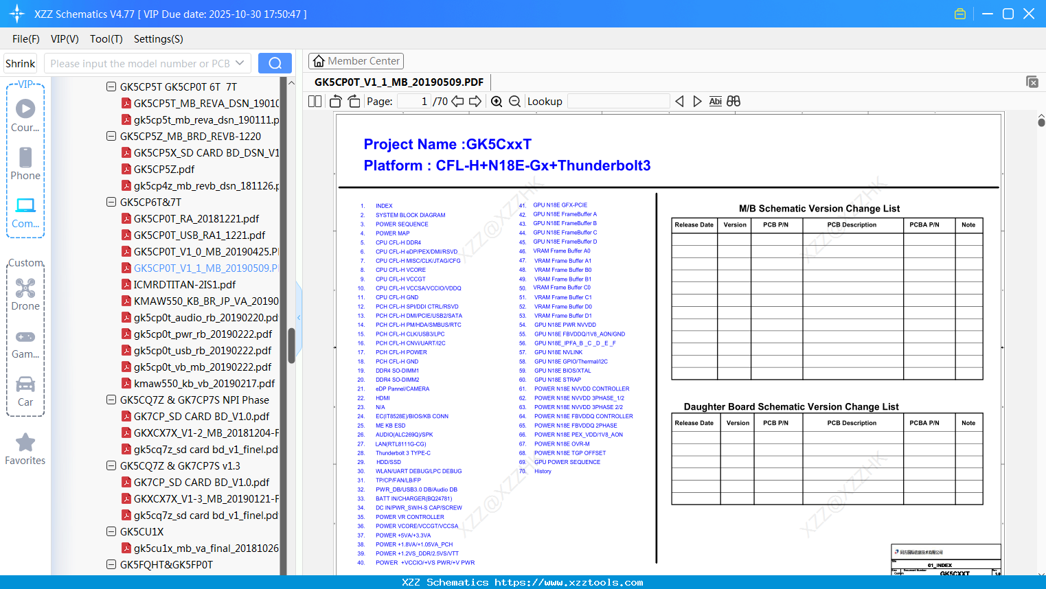 Laptop Mechrevo GK5CP0T_V1_1_MB_20190509